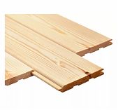 Вагонка Штиль (колхозница), сорт С, Хвоя СтильДревСтрой, 12.5х90х2500 мм, в упаковке 10 штук