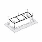 Каркас для ванн VAGNERPLAST 150х70 + ножки S4