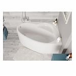 Ванна акриловая VAGNERPLAST FLORA 150x100 R bianco