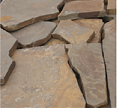 Камень ручейник песчаник желто-коричневый 30 мм