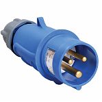 Вилка силовая 16А 2P+PE 220В IP44 Magnum ССИ-013 IEK