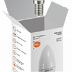 Лампа Gauss Elementary LED Е14 6W 3000K 60 W 33116