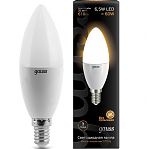 Лампа Gauss LED Е14 6.5W 2700K 60 W 103101107