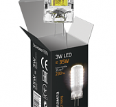 Светодиодная лампа Gauss LED G4 3w AC 150-265v 2700K 230Лм 107707103