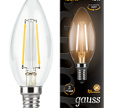 Лампа Gauss Filament LED E14 5W 2700K 103801105
