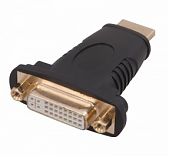 Переходник HDMI штекер - DVI-D гнезда (Gold) Rexant 17-6807