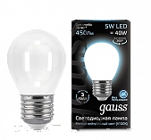 Лампа Gauss LED Filament OPAL E27 5W 4100К