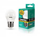 Лампа светодиодная шар Camelion LED12-G45/830/E27 12Вт 4500К