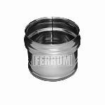 Заглушка Ferrum (Феррум) внешняя для трубы 0,5мм d110