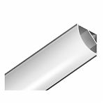 Профиль алюминиевый угловой круглый Ambrella GP2100AL серебро/матовый