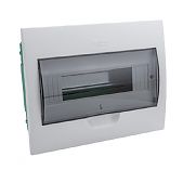 Бокс пластиковый Schneider Electric EASY 9, IP40, 12 модулей, встраиваемый, прозрачная дверца EZ9E112S2FRU