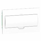 Бокс пластиковый Schneider Electric EASY 9, IP40, 18 модулей, встраиваемый с белой дверью EZ9E118P2FRU