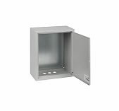Щит с монтажной панелью металлический ЭРА SIMPLE ЩМП-2-0, 500х400х220 мм, IP31, УХЛ3 навесной серый Б0057144