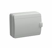 Бокс пластиковый накладной IEK TEKFOR КМПн-18 IP65 серая дверь 18 модулей