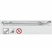 Сверло по металлу KEIL 304000350, 3.5х13х52, двухстороннее, спиральное, хвостовик 6-гранный