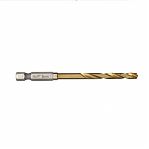 Сверло по металлу Milwaukee RedHEX HSS-G TiN 48894712, 5.0 мм, спиральное, хвостовик 6-гранный