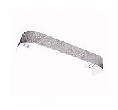 Карниз Legrand Бруно с поворотами 2-х рядный, платина, 2.4 м