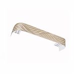 Карниз Legrand Феникс с поворотами 2-х рядный, бежевое золото, 3 м
