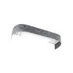 Карниз Legrand Эдельвейс с поворотами 3-х рядный графит 2.8 м 58090014