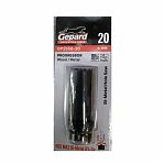 Коронка по металлу Gepard GP2550-20 биметаллическая, 20 мм, крупный и мелкий зуб