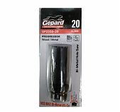 Коронка по металлу Gepard GP2550-20 биметаллическая, 20 мм, крупный и мелкий зуб