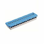 Клеммник силовой винтовой ABB N7x16-9х6 мм, NK/S16 100А, термопласт, синий