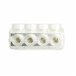 Клемма монтажная 4-х контактная Stekker LD611-4, KE10.504, Al10-50/Cu2,5-35, 50215