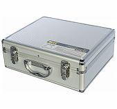 Ящик-чемодан для инструмента FIT 13.5, 65610, алюминиевый, 340x280x120 мм