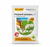 Медный купорос Август, антисептическое фунгицидное средство, 100г