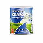 Грунт ГФ-021 серый 0,8кг KRAFOR