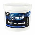 Грунтовка Бетонконтакт KRAFOR 6 кг