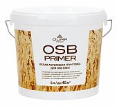 Грунтовка для OSB-плит Olimp ОSB Primer, акриловая, белая, 5 л, 27061