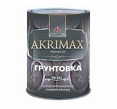 Грунтовка ГФ-021 Akrimax-Рremium серый 0.85 кг 75600223