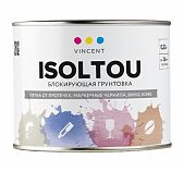 Грунтовка Vincent Isolyou, блокирующая пятна, пятна от протечек, маркерные чернила, вино, кофе 0.33 л