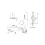 Кронштейн Apecs SB-1-125х100-BLM B2B