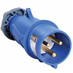 Вилка силовая IEK ССИ-023  Magnum 32А 2P+PE 220В IP44