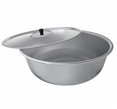 Миска алюминий Демидовский МТ-037 с крышкой, 10 л 