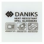 Тарелка Daniks Флер суповая, стеклокерамика, 20 см