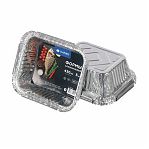 Форма для выпечки Daniks прямоугольная, алюминий, 40х119х144 мм, 0.43 л, 5 шт
