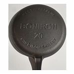 Сковорода чугунная Boniron с литой ручкой 200х15 мм