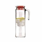 Кувшин Pasabahce Frigo с крышкой, стекло, прозрачный, 80х80х270 мм, 1.3 л