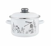 Кастрюля эмалированная Appetite, Flora-2, 2 л