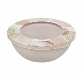 Миска Plast Team Pastel с крышкой персиковая 30.8х11.7 см, 5 л PT107611591