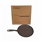 Сковорода чугунная Boniron с литой ручкой 260х15 мм В260/15-1