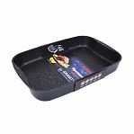 Противень Kukmara Granit ultra blue антипригарный, литой 33,5х22х5,5 см