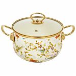 Кастрюля эмалированная Daniks Elisa Y4-8960 3,5 л