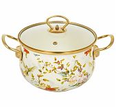 Кастрюля эмалированная Daniks Elisa Y4-8960 3,5 л