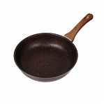 Сковорода Kukmara Granit Ultra Red Induction, антипригарная, эргономичная ручка, 26 см
