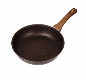 Сковорода Kukmara Granit Ultra Red Induction, антипригарная, эргономичная ручка, 26 см
