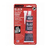 Герметик ABRO силиконовый черный 85 г